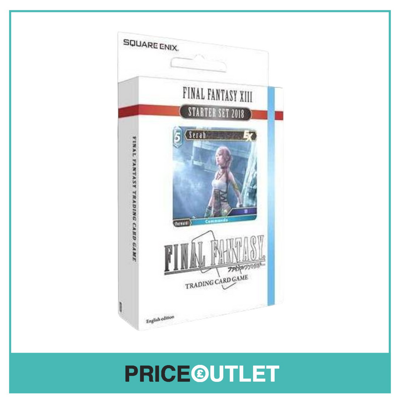 Square Enix - Final Fantasy TCG FF XIII - Starter Pack 2018 - German Version- BRAND NEW SEALED - UK SELLER