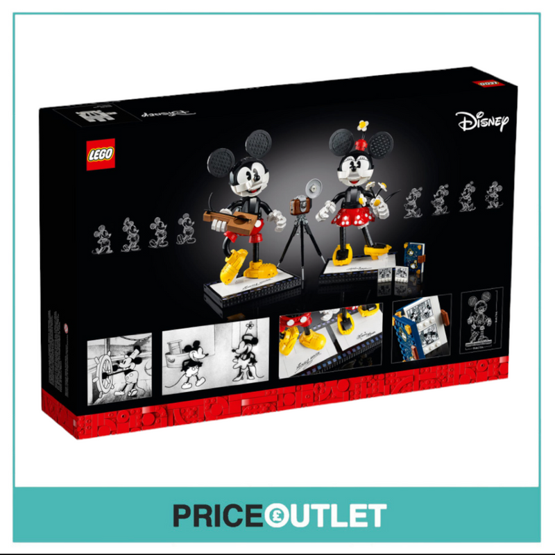 LEGO - Mickey Mouse & Minnie Mouse Buildable Characters - 43179