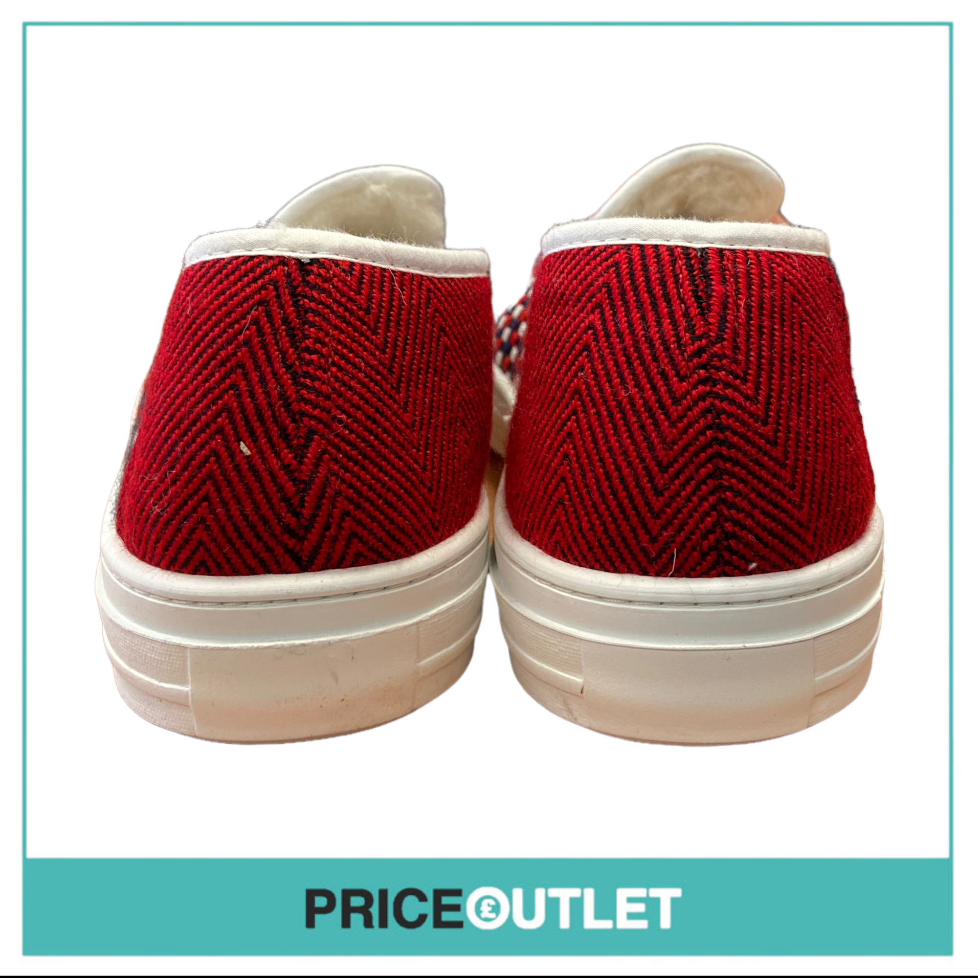 Souts - Homme Raoul Men's Sneakers 'Red' - Size 45 - BRAND NEW