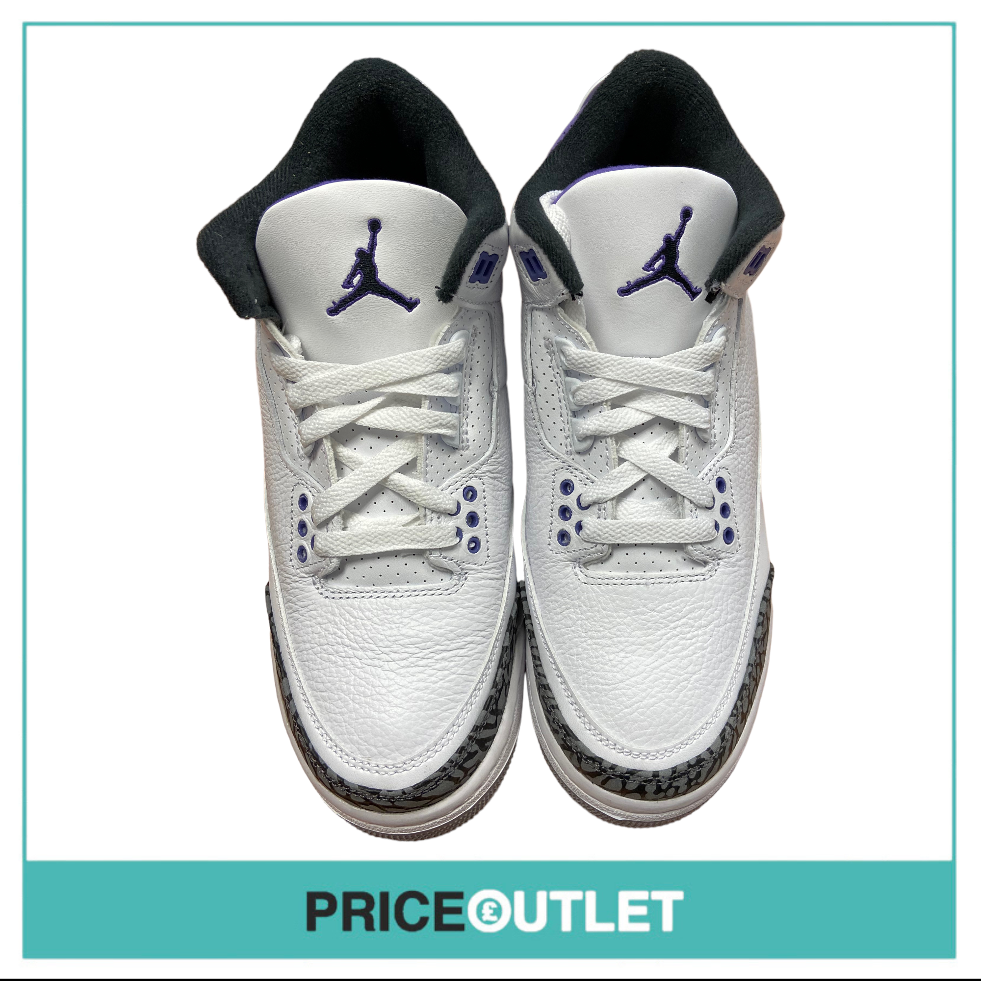 Nike - Air Jordan 3 Retro GS 'Dark Iris' - UK 6