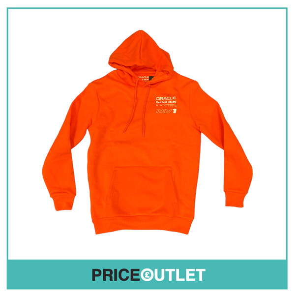 ORACLE RED BULL RACING UNISEX DRIVER MAX VERSTAPPEN HOODIE - EXOTIC ORANGE - Extra Large