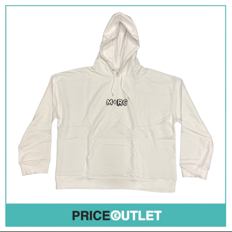 M+RC Noir Inverser Stencil Hoodie ‘White’ - Size XL - BRAND NEW SEALED
