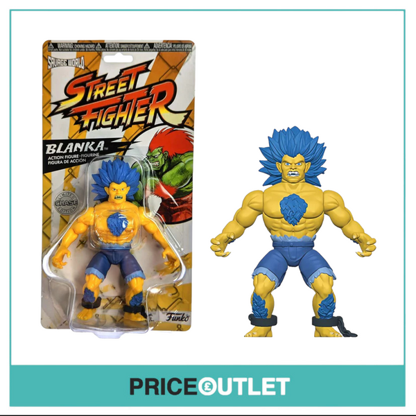 Funko Savage World - Street Fighter - Blanka CHASE Edition Action Figure - Brand New Sealed