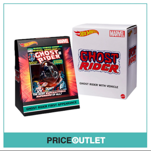 Hot Wheels - Marvel Ghost Rider Motorcycle & Figure