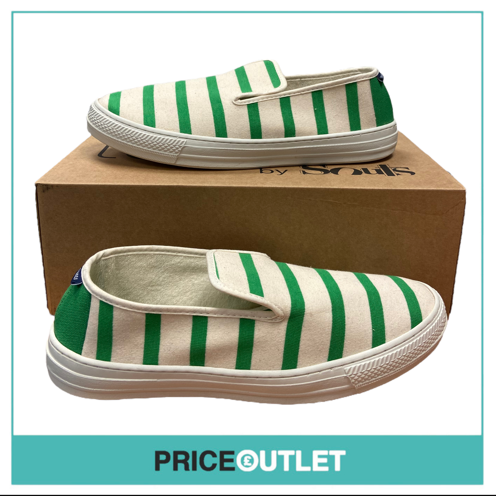 Souts - Taise St James Unisex Shoes 'Green Heel' - Size 41 - BRAND NEW