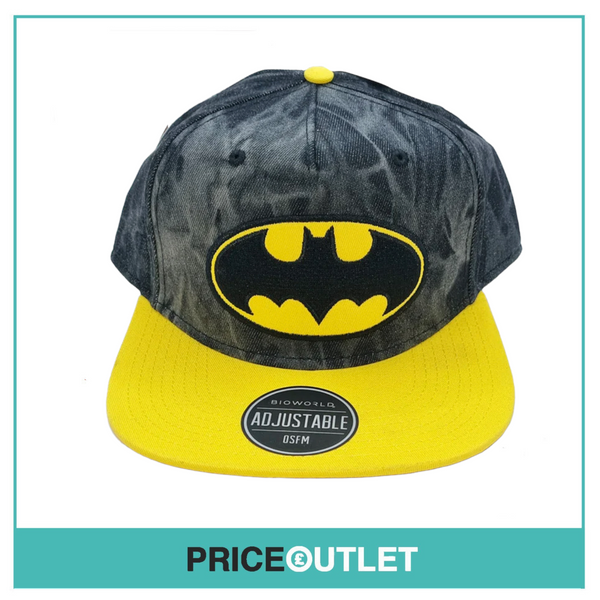 Bioworld DC Batman Baseball Cap - Black/Yellow