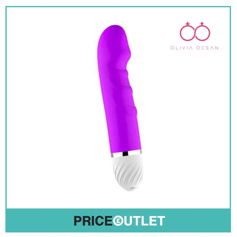 Realistic 6 Inch Vibrator with Adjustable Speeds and Soft Feel