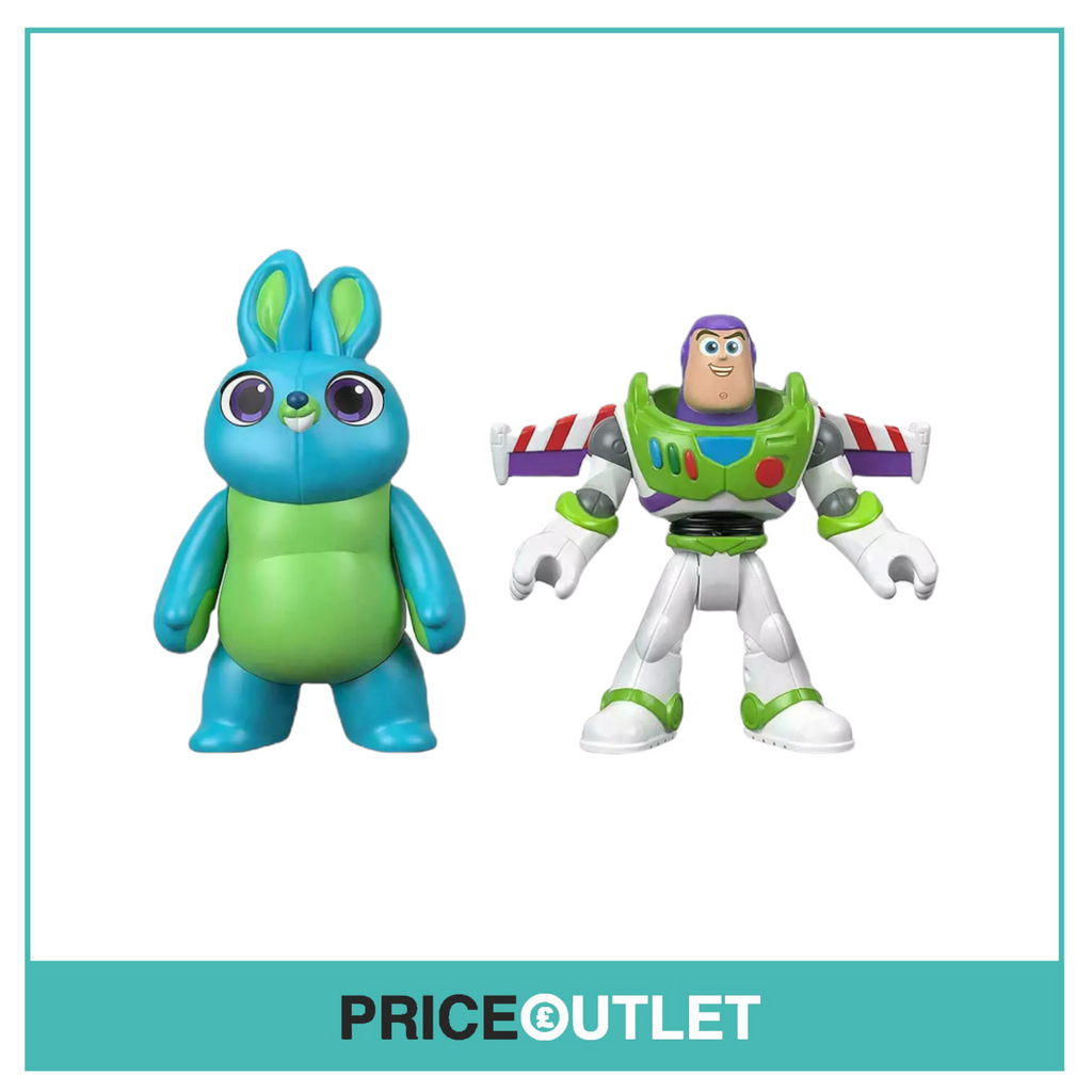 Imaginext Toy Story 4 Bunny and Buzz Lightyear Figures