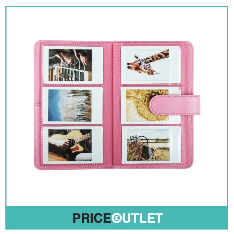 Instax mini 9 Accessory Kit - Flamingo Pink New Camera Case Album Glitter Frame