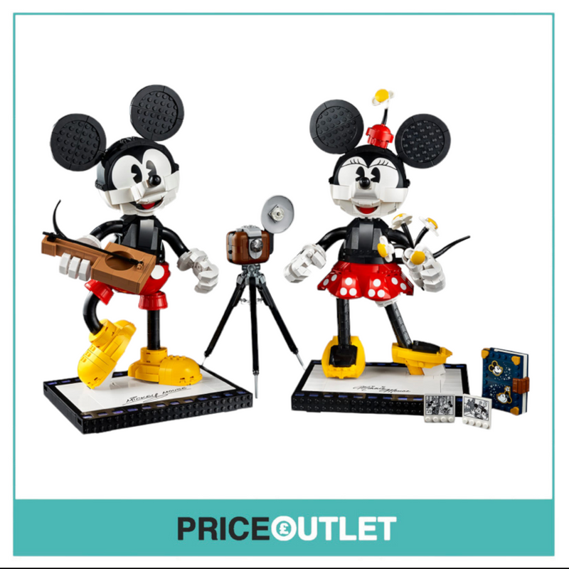 LEGO - Mickey Mouse & Minnie Mouse Buildable Characters - 43179