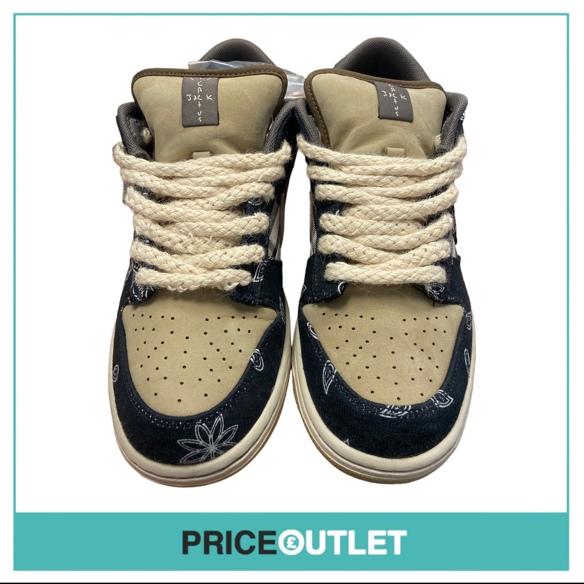 Nike - Travis Scott SB Dunk Low Pro 'Cactus Jack' - UK 8