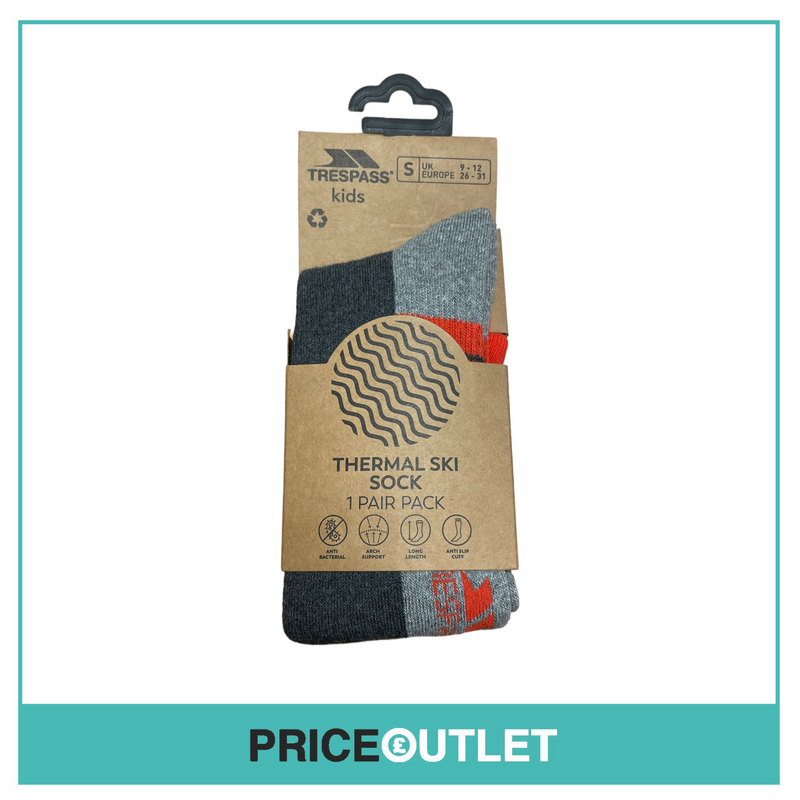 Trespass Kids’ Thermal Ski Sock - BRAND NEW IN PACKAGING