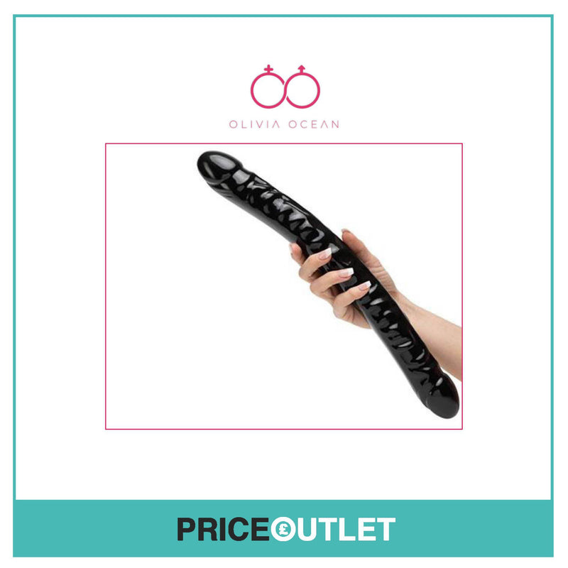 Double Ended Dildo Realistic Feel Dong Ender Anal 22"