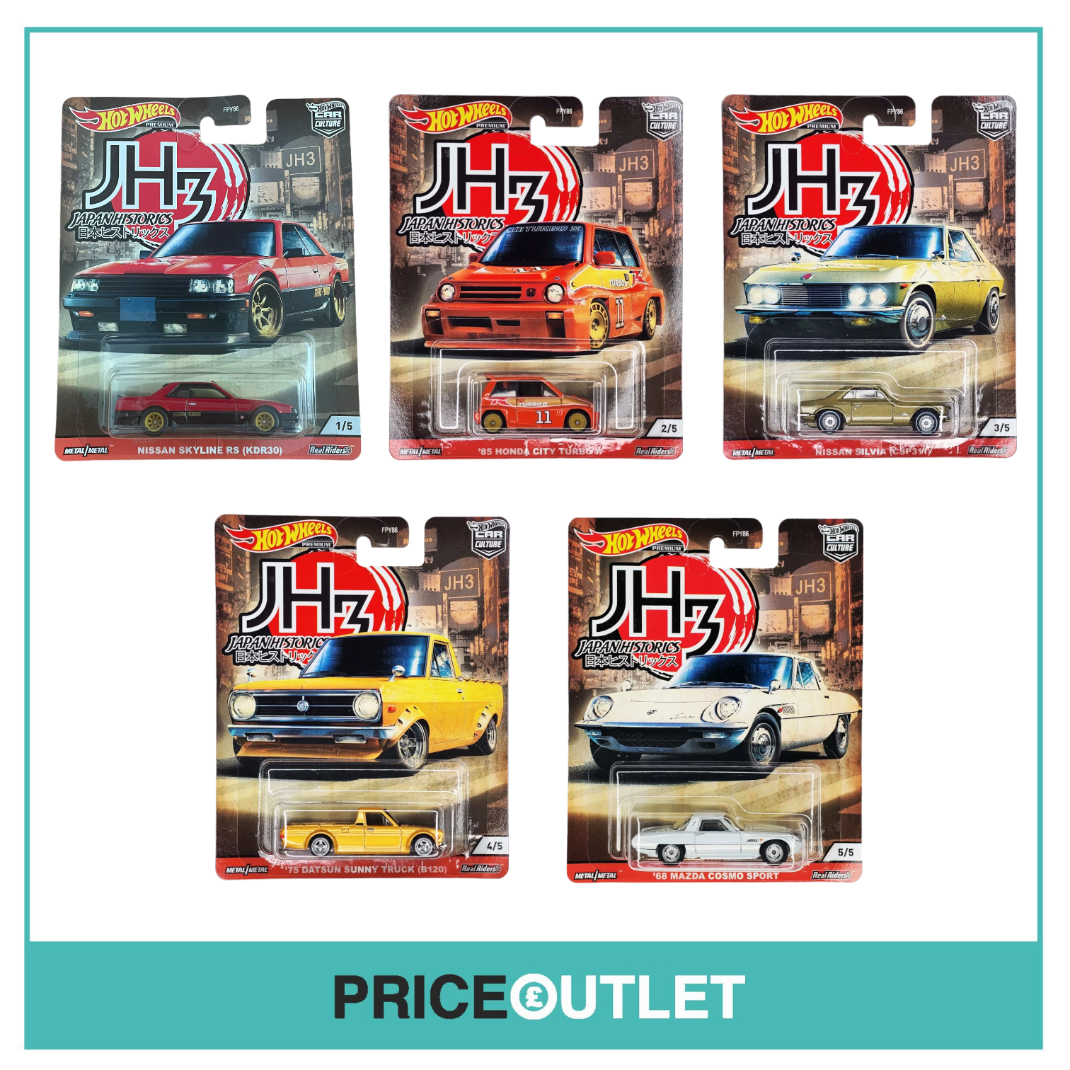 Hot Wheels Car Culture - Japan Historics