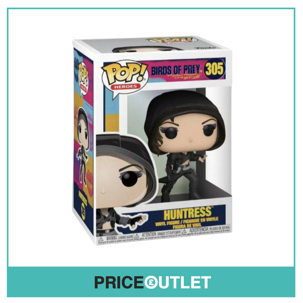 Funko - Huntress #305 DC Birds Of Prey -  BRAND NEW IN A FREE POP PROTECTOR