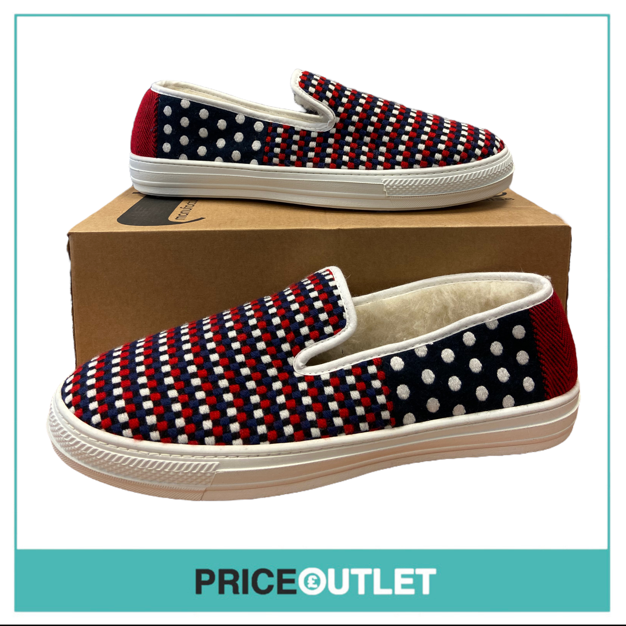 Souts - Homme Raoul Men's Sneakers 'Red' - Size 45 - BRAND NEW