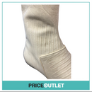 Carritz - Nude Teyus Boot 'Off-White' - Size 37 - Slight Marks on Shoes