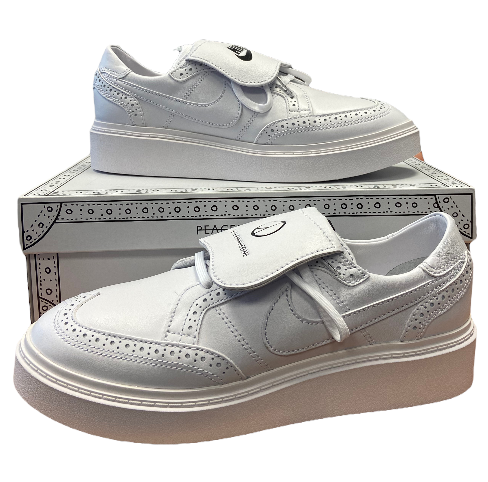 Nike - Kwondo 1 x Peaceminusone 'White' - UK 8.5