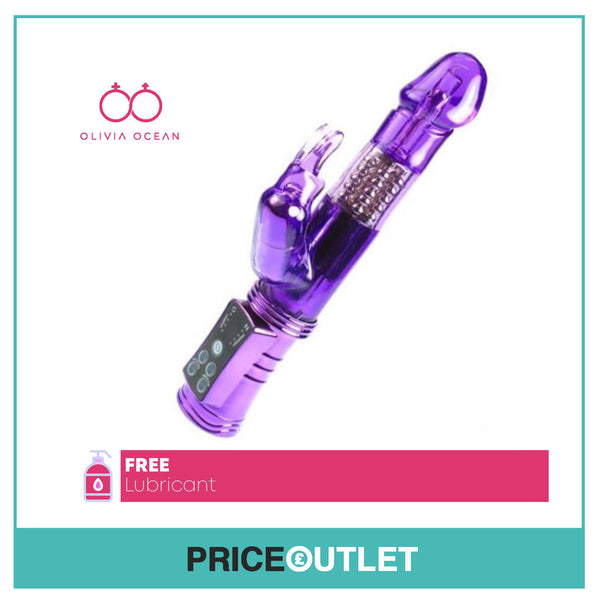 Vibrating Rampant Rabbit LARGE Silicone Vibrator Thrust Multi Speed Adult