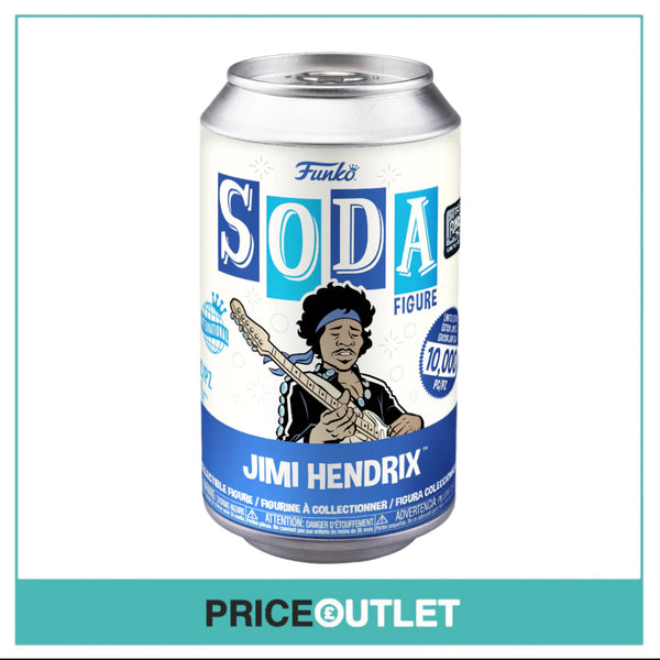 Jimi Hendrix Funko Soda Vinyl Figure! Rocks - International LE10000Pcs - Chance Of Chase