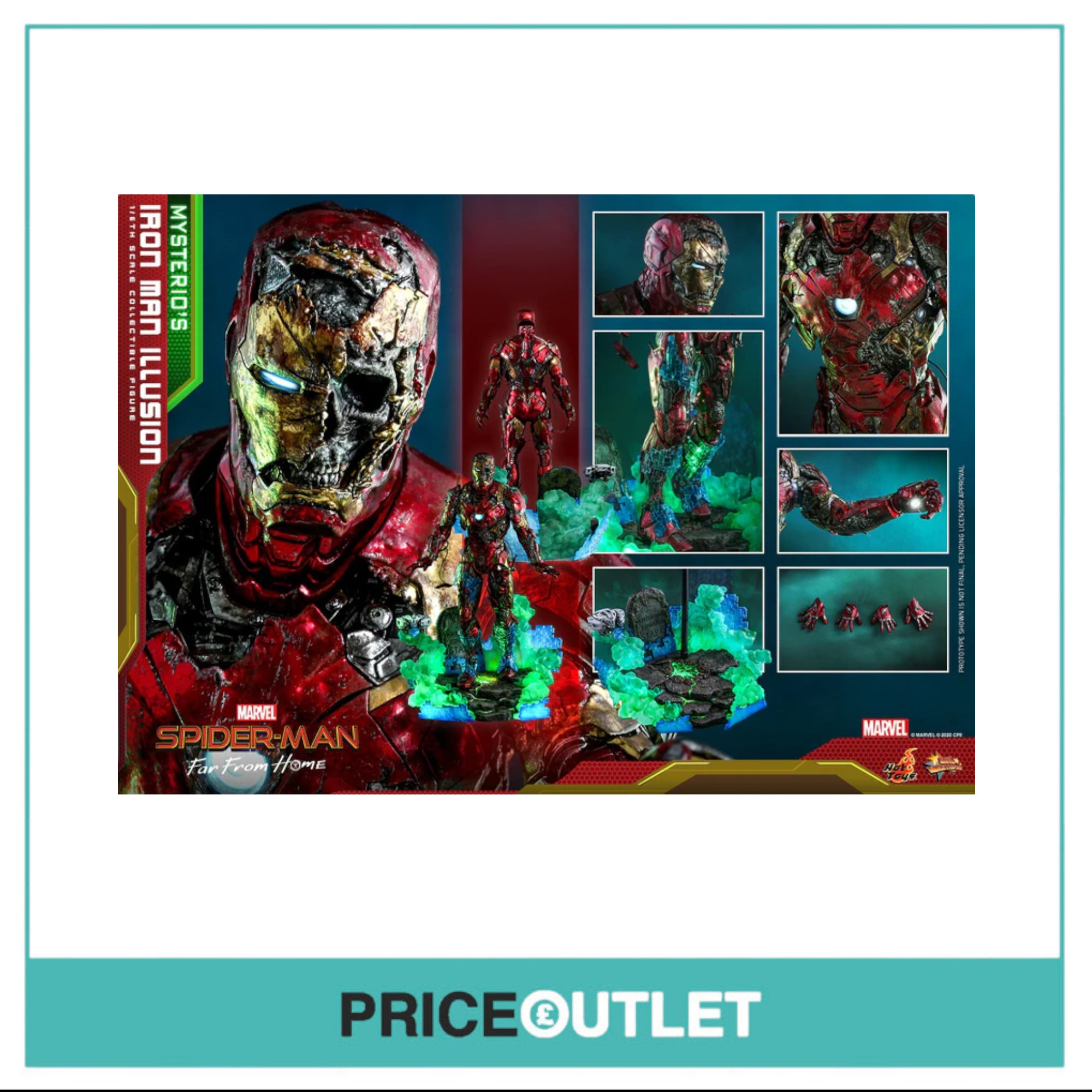 Hot Toys - Spider-Man Far From Home - Mysterio's Iron Man Illusion 1/6th Scale Collectible Figure