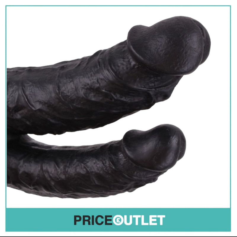 Double-head Dildo Suction Cup Anal Plug G-spot Massage Real Feel Adult Sex Toy