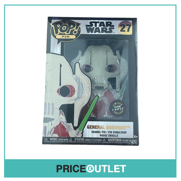 Funko General Grievous (CHASE) #27 Pop! Enamel Pin Badge - Star Wars (Slight damage to box)
