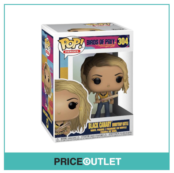 Funko - Black Canary Boobytrap Battle #304 Birds Of Prey - BRAND NEW IN A FREE POP PROTECTOR