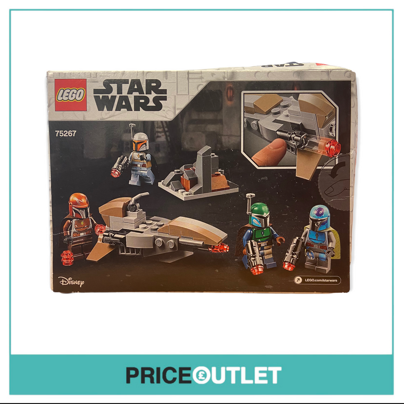 LEGO Star Wars - Mandalorian Battle Pack - 75267 - SLIGHTLY DAMAGED BOX